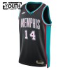 Dres Memphis Grizzlies Zach Edey Nike 2025-26 Classic Edition Crno Swingman - Dječji